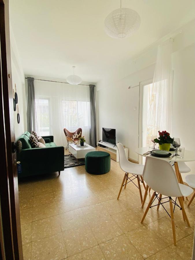 Boho-Chic One Bedroom Flat In Engomi Екстериор снимка